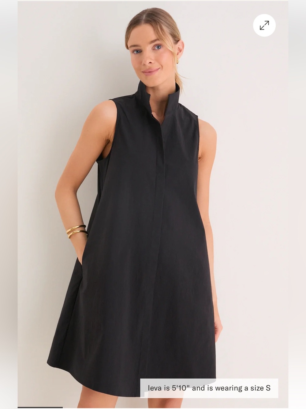 Tuckernuck Black Sleeveless Charlie Dress